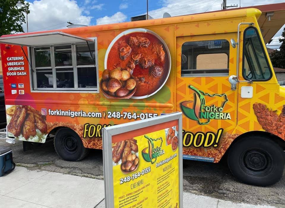 The Fork in Nigeria food truck