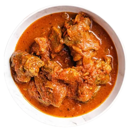 Classic Nigerian Goat Meal, Nigerian dish from Fork in Nigeria