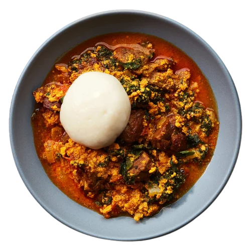 Fufu & Egusi, Nigerian dish from Fork in Nigeria