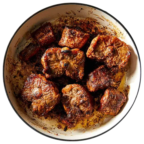 Oxtails & Rice, Nigerian dish from Fork in Nigeria